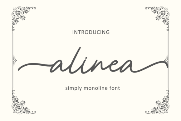 Alinea: A Script Font That Elevates Brand Campaigns