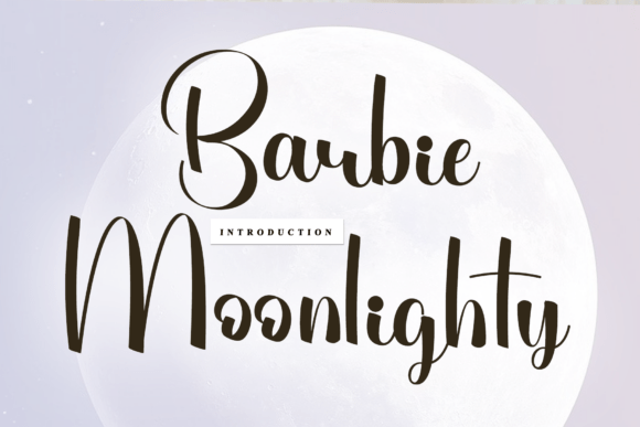 Barbie Moonlighty: A Script Font for Timeless Digital Design