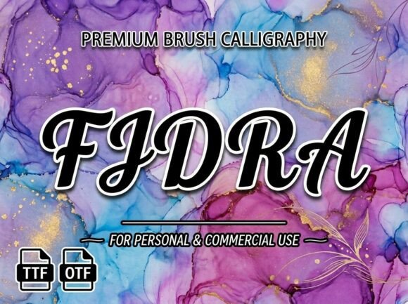 Fidra: A Script Font for Crafters Who Demand Beauty and Function