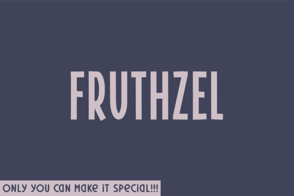 Fruthzel: A Font That Elevates Digital Branding