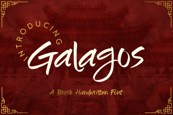 Galagos: A Script Font That Adds Festive Flair to Digital Design