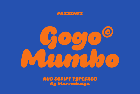Gogo Mumbo: A Playful Script Font for Editorial Design
