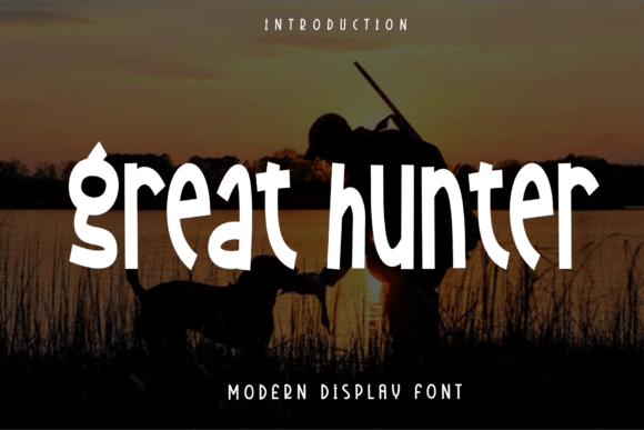 Great Hunter: A Script Font with Autumnal Grace