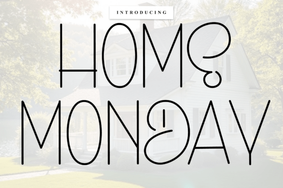 Home Monday: A Script Font with Soul and Substance