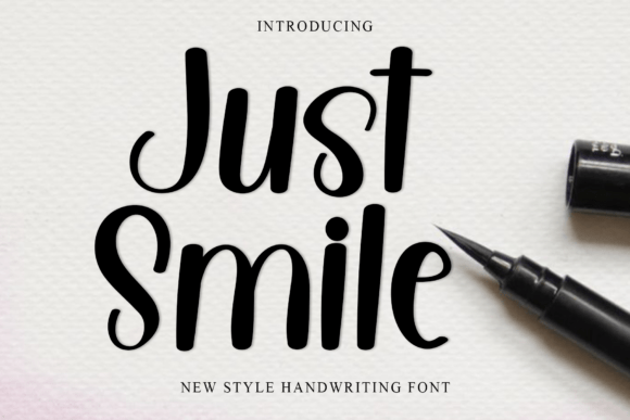 Just Smile: A Festive Font for Holiday Branding
