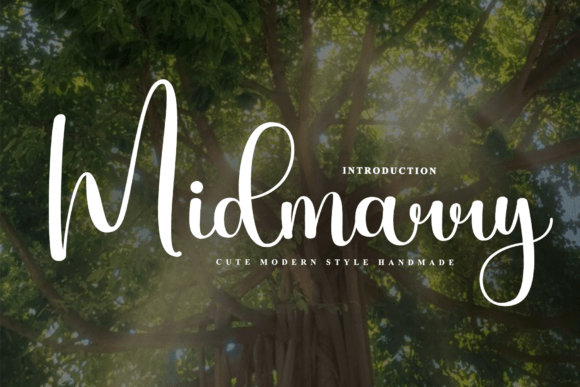 Midmarry: A Script Font That Breathes Life Into Branding