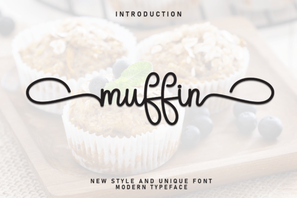 Muffin: A Script Font for Digital Design