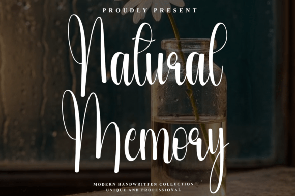 Natural Memory: A Versatile Script Font for Digital Design