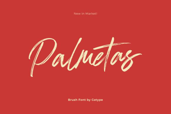 Palmetas: A Playful Script Font for Crafters and Designers
