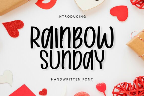 Rainbow Sunday: A Font for Vibrant Campaigns