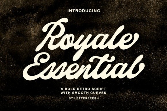 Royale Essential: A Timeless Script Font for Editorial Design