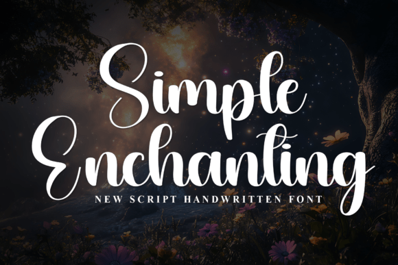 Simple Enchanting: A Font That Breathes Life Into Digital Design