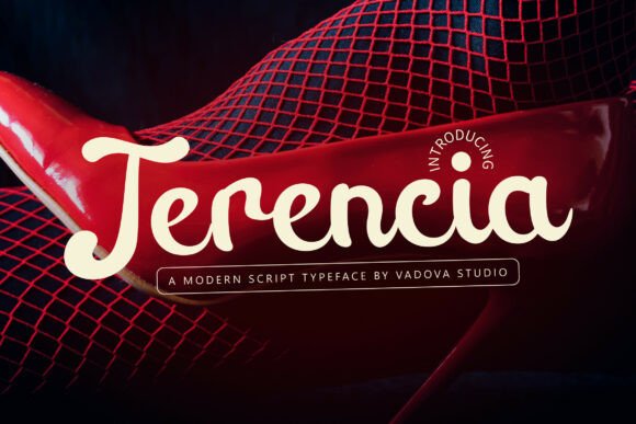 Terencia: A Script Font for Editorial Elegance