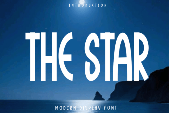 The Star Script Font for Handmade Creators